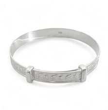 Sterling Silver Baby Bangle