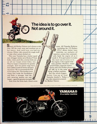 Vintage 1970s yamaha enduro - 1970s,