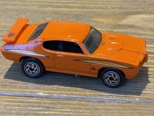 Matchbox 1970 Pontiac GTO Judge Orange 1:64 Diecast 