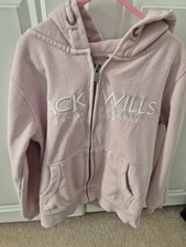 Jack Wills Girls Pink Zip Up