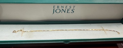 Ernest jones gold - bar, link