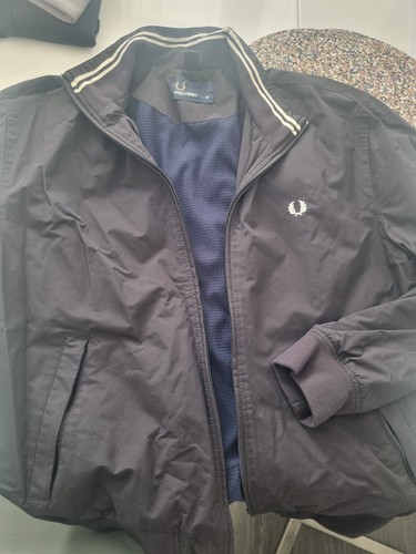 Fred perry bomber jacket - fred, black