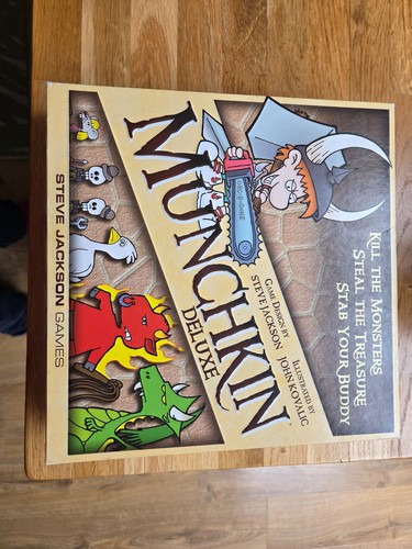 Munchkin deluxe game steve - game,