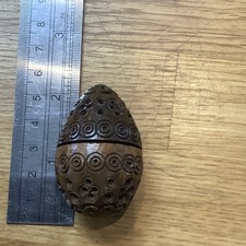 Antique/ Vintage Carved Coquilla Nut