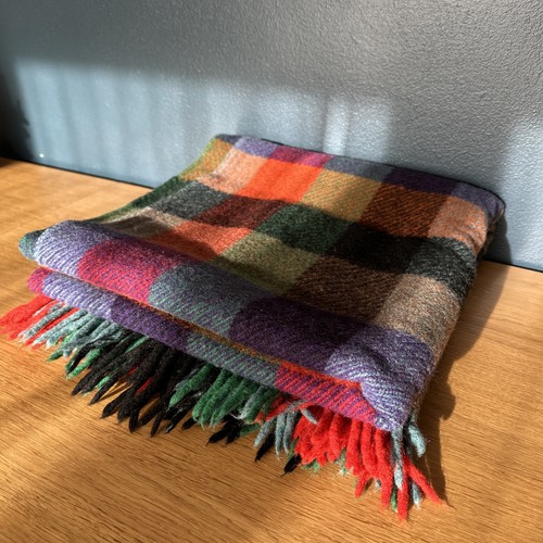 Vintage multicoloured checked - vintage,
