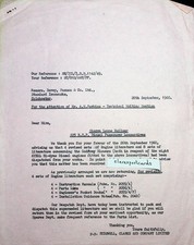 1960 letter re Sierra Leone