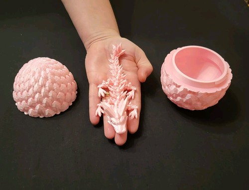 Printed baby dragon full - printed,