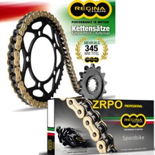 Chain Set For Yamaha FZ 750 N/S/CS With Regina ZRPO Racing Chain Z-Ring Gold