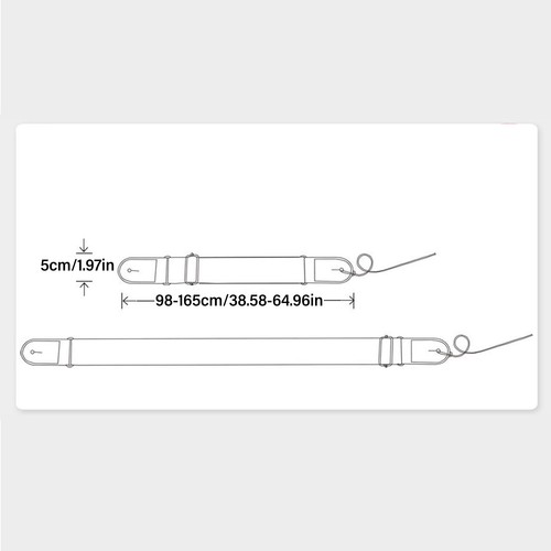 Guitar strap super - strap,