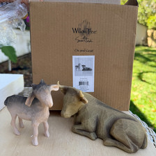 Willow Tree Ox and Goat