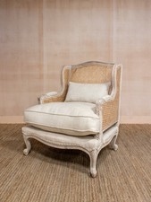 Graham and Green Caden Cane Armchair – Pranam Linen