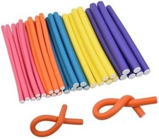 30 Pieces Flexi Curling Rods