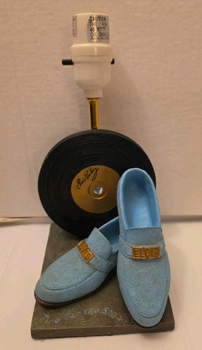Elvis presley lamp blue - elvis,