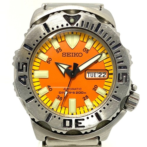 Seiko orange monster skx781 - orange,