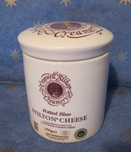 Potted blue stilton - blue, cheese