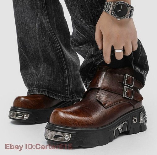 Motorcycle ankle boots men - ankle, men's
