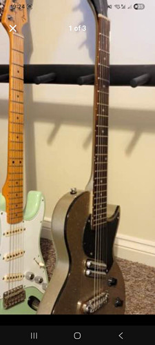 Silver sparkle solid body - silver,