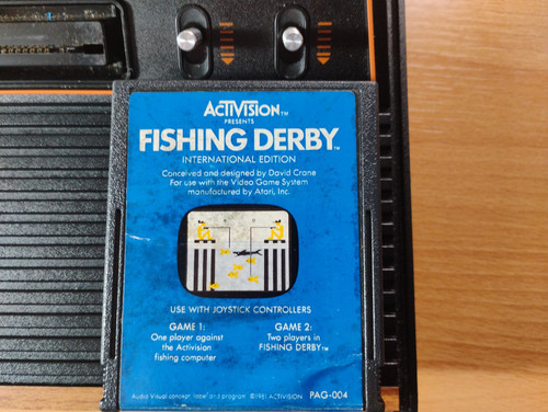 Fishing derby for atari - fishing,