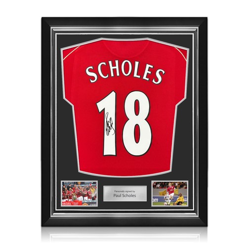 Paul scholes signed original - scholes,