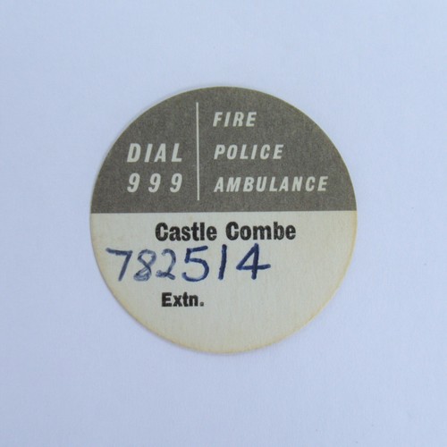 Vintage gpo dial number - gpo, label