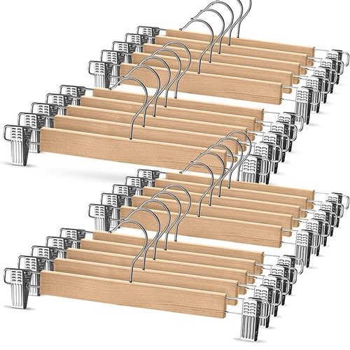 Wooden coat hangers suit - wooden,