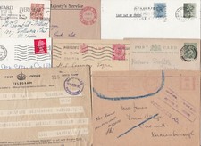 1872/1975 10 HARROGATE POSTAL HISTORY COVERS  CARDS  DUPLEX CDS MACHINE RUBBER