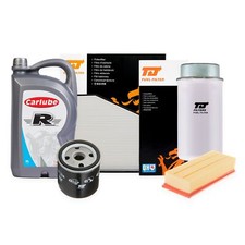 TJ Air + Fuel + Oil + Cabin Filter + Engine Oil 5L 5W30 A5 B5 Fully Synthetic