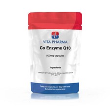 Co Enzyme Q10 500mg capsules VITAPHARMA