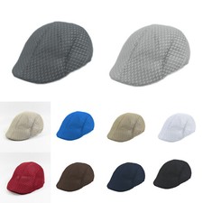 Mens Summer Beret Cotton Sun