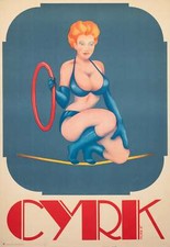 Cyrk bikini aerialist 1975 - cyrk,