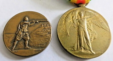 LARGE BRONZE PRIZE MEDAL GORDON HIGHLANDERS SHOOTING