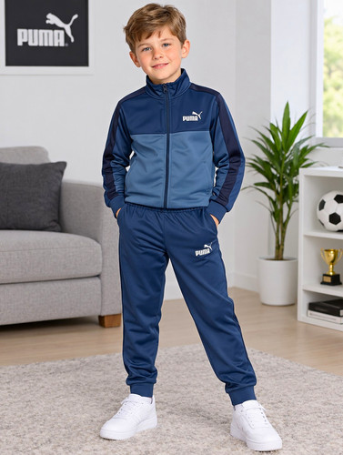 Puma boys blue - boys, colourblock