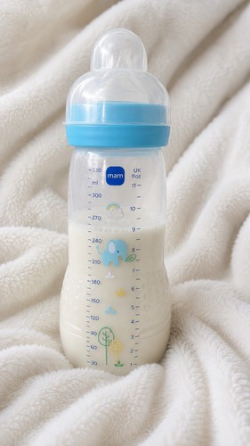 Reborn fake milk bottle - milk,