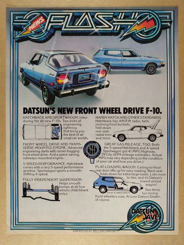 1976 datsun hatchback - datsun, &