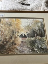 Sue Cabread Capper  81/250 Print The Old Roman Road Hinwick
