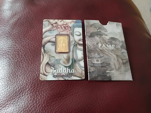 Pamp buddah gold bar - pamp,