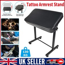 Tattoo Stand Work Station Arm Rest Stand Desk Table Large Panel Heavy Duty Rack