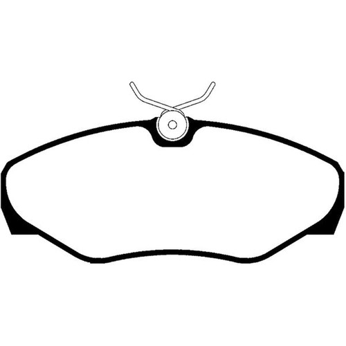 Abtex front brake pad - brake,