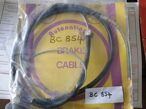 New rear handbrake - new,