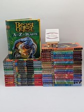 30 x Beast Quest Book Bundle 1-18 & 37-48 + A-Z Adam Blade Fantasy Fiction Story