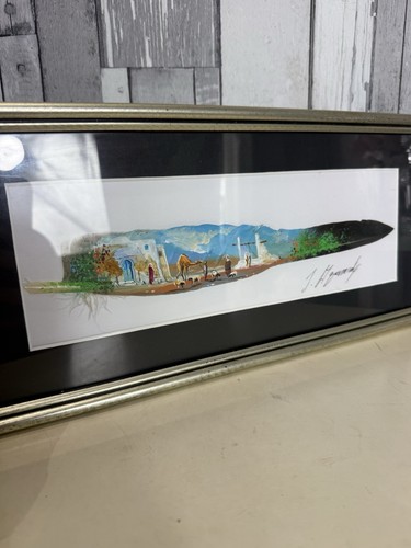 Original framed acrylic - original,