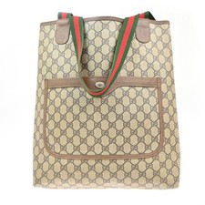GUCCI Logo Sherry GG Pattern