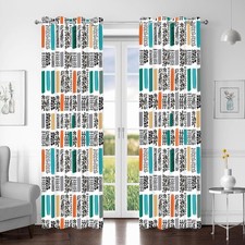 Boho Abstract Vintage Curtain