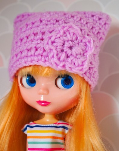 Handmade hat for blythe and - handmade,