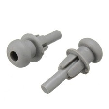 2x Plastic Grey Parcel Shelf