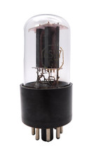 6SN7GT VT-231 CV1988 Grey Plates Valve Tube Used Tested (V17)