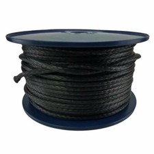 Black dyneema sk75 strand - black,
