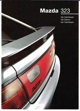 Mazda 323 1997 UK Market Sales Brochure 3dr 4dr 5dr LXi GXi Executive 2.0 V6 ZXi