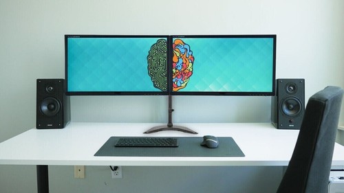 Dual pc monitor full - x,