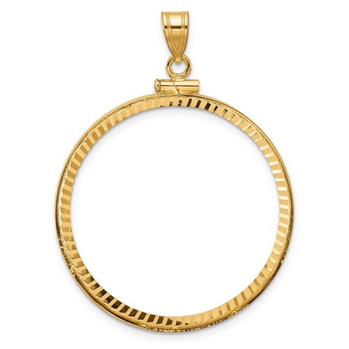 14k yellow gold faceted - 14k, d/c